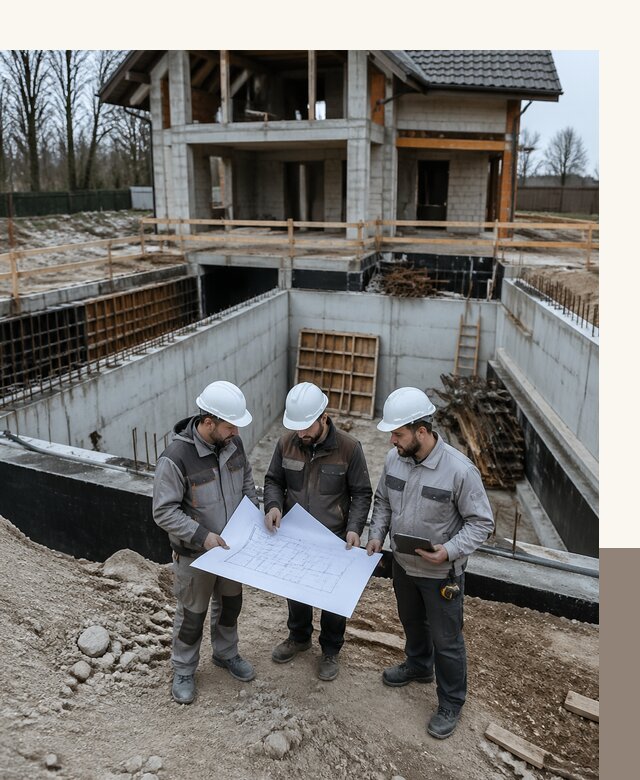 Проектирование и строительство домов с подвалом под ключ в Мысках