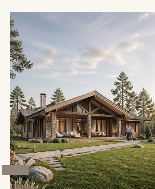 Проект одноэтажного дома шале в Мысках по цене 65930 р. | А3дПро-Мси